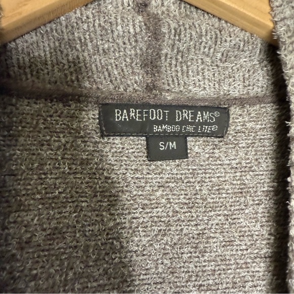 Barefoot Dreams Bamboo Island Wrap Open Front Women's Sweater Size Small Medium - Picture 5 of 6